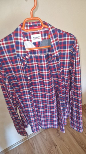 Cămașă Tommy Jeans, Mărimea L, Slim Fit   Ca Nouă