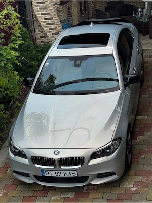 BMW F10 M 535d 3.0 Diesel 400 CP 773 NM 2016 M Paket   Full Opțiuni   Gri Perlat   Garanție 12 luni