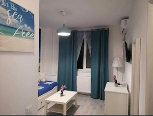 Vand garsoniera frumoasa, moderna, complet mobilata si utilata in Chiajna, Militari Residence