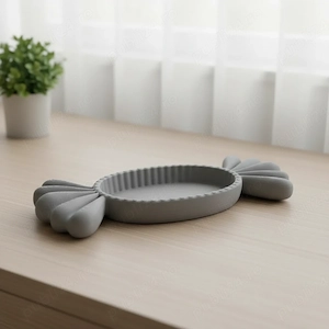 Tăviță Organizare Obiecte Mici cu Design de Bomboană