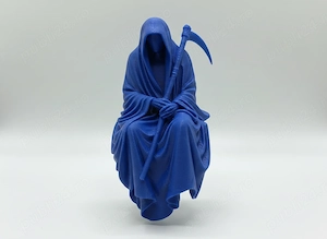Figurină Decorativă Coasa Morții Imprimată 3D pentru Raft sau Birou 10cm