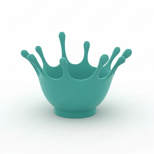 Mini Ghiveci Decorativ Suport Planta Design Fluid Modern