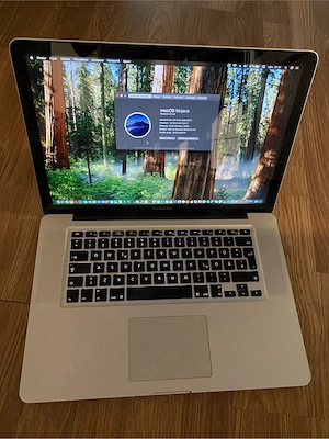 Laptop MacBook Pro intel core i7,Tastatură luminată,Display 15,4,8gb ram,SSD 130gb m,baterie noua 28