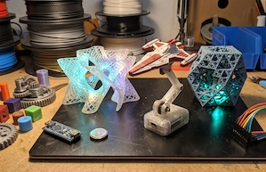 Printare 3D si Proiectare la Comanda - Bambu Lab X1 Carbon - ABS, PETG, PLA