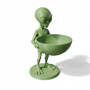 Bol Decorativ Figurina Alien Organizator, 15 mm