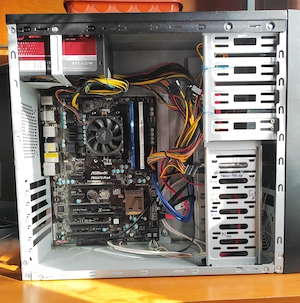 Calculator complet, unitate, monitor, tastatura - imagine 2