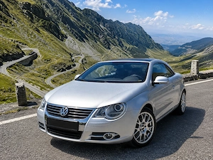 Volkswagen EOS 2.0 TDI Cabrio din 2008  Jante BBS  Decapotabila  Stare buna - imagine 3