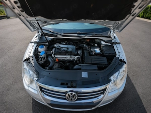 Volkswagen EOS 2.0 TDI Cabrio din 2008  Jante BBS  Decapotabila  Stare buna - imagine 4