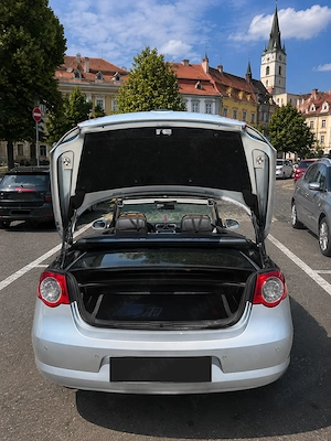 Volkswagen EOS 2.0 TDI Cabrio din 2008  Jante BBS  Decapotabila  Stare buna - imagine 6