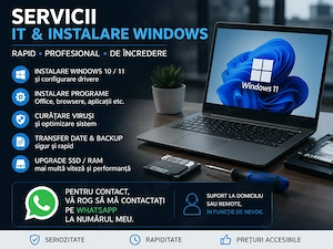 Servicii Instalare Windows & IT Support