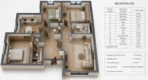 APARTAMENT 4 CAMERE // DECOMANDAT // GHE.DOJA //PARTER - imagine 10