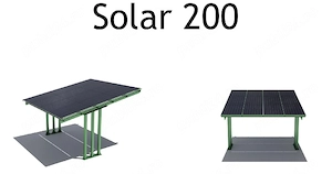 Carport auto model Solar 200