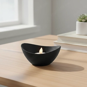 Mini Lampă de veghe LED decorativă cu design minimalist, imprimată 3D