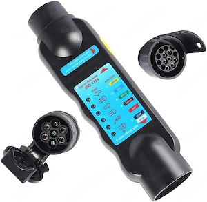 Tester Priză Remorcă 7 Pin + Adaptor 13 Pin AOHEWEI - imagine 7