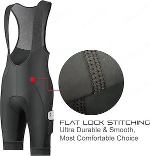 Pantaloni Ciclism cu Bretele CEROTIPOLAR   Bazon Long Distance, 5 Buzunare, Material Respirabil