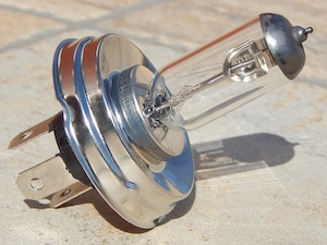 Bec auto halogen H4 12V 60/55W P45T Osaka Japonia cu ambalaj - imagine 4