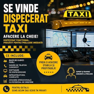 Vând  afacere dispecerat  taxi Deva