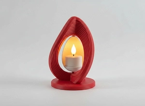 Mini Lampă de veghe LED decorativă, sculptură luminoasă, pentru ambient relaxant