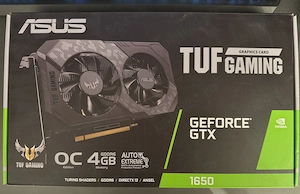 Placa video asus tuf-gtx1650-o4gd6-p-gaming