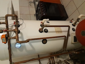 Boiler termoelectric cu 2 serpentine 500 l
