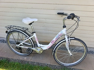 Bicicleta de fete cu roti de 24
