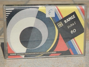 Caseta audio Range (BASF components) inregistrata cu cutie
