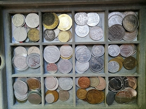 Monede vechi românești și internaționale 