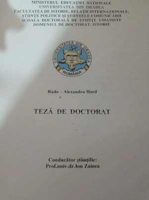Caut loc de muncă. Sunt Prof dr ing diplomat Radu Alexandru Hord din Sebis. - imagine 2