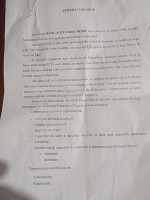 Caut loc de muncă. Sunt Prof dr ing diplomat Radu Alexandru Hord din Sebis. - imagine 4