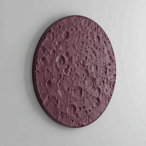 Puzzle Decorativ 3D Lună cu Ramă Artă de Perete
