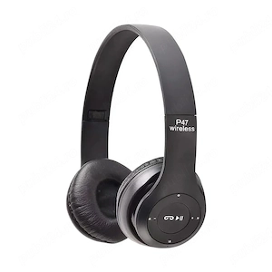 Căști wireless compatibile cu Bluetooth cu microfon, sunet stereo, căști sport impermeabile Max Fone