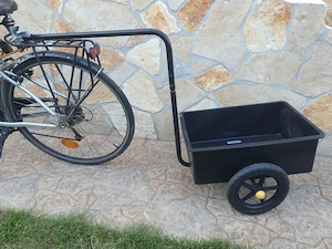 Remorcuta remorca bicicleta Noua, cos, sa scaun biciclete, piese, accesorii, roti bi