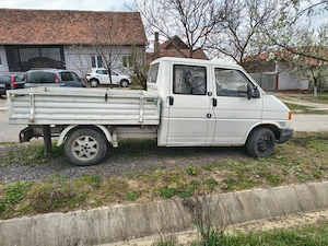 Vand camioneta dublu cabin VW Transporter T4 1998  2.4 Diesel -1500 euro negociabil - imagine 4