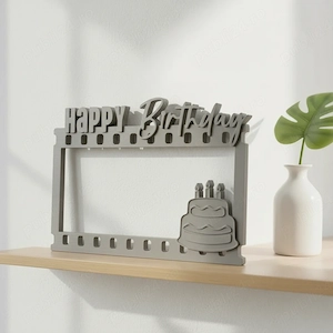 Accesoriu Decorativ Tematic Zile de Naștere Plastic