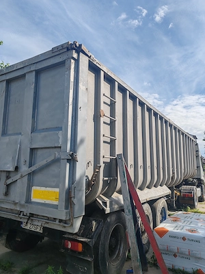 Vand ansamblu cereale Iveco stralis euro 5 eev 500 cai 2012+bena  cereale 1995 50mc - imagine 5
