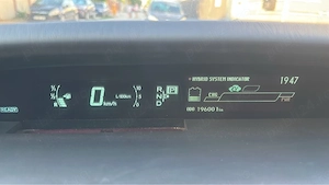 Toyota Prius 3 alb perlat consum 3.9 benzina +hibrid - imagine 6