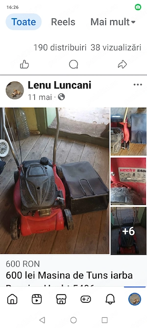 Masina de Tuns iarba Benzina 