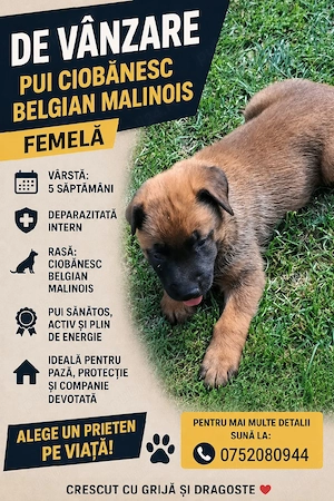 Ciobanesc belgian malinois