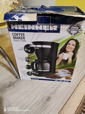 Cafetiera Heinner neagra