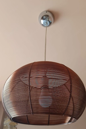 Lustra lampadar galerie cupru 