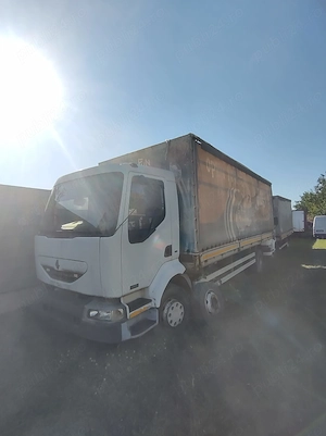 Vand camion Renault cu prelata - sarcina utila 7500 kg - pret negociabil - imagine 3