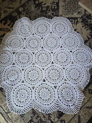 Fata de masa crosetata 