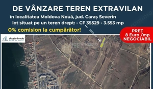 Terenuri Extravilan Moldova Noua – Parcelabile