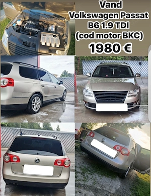 Vand passat b6 1.9bkc