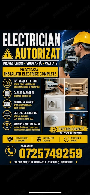 Electrician autorizat! 