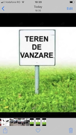 Teren de vanzare la tantava (dupa ciorogarla),suprafata 831 mp,la 15 km de bucuresti