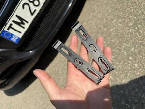 OFERTA!! Suporți auto slim numere de înmatriculare  - imagine 2