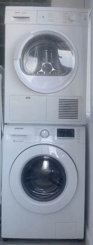 Combo: mașina Samsung+ Uscator Bosch