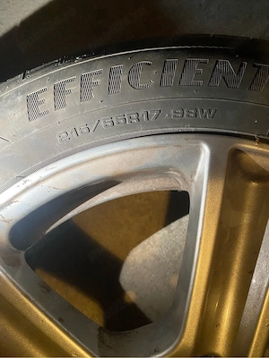 Set jante RC Design 17” + anvelope Goodyear EfficientGrip Performance 215/55 R17 – Nissan Juke - imagine 4