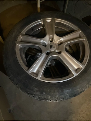 Set jante RC Design 17” + anvelope Goodyear EfficientGrip Performance 215/55 R17 – Nissan Juke